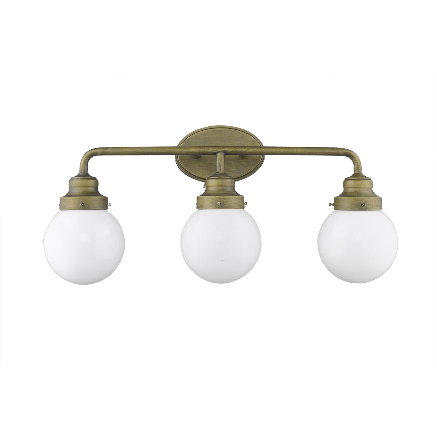 Portsmith 3-Light Raw Brass Vanity