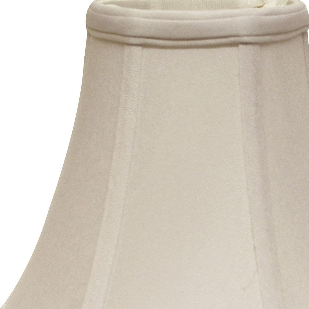 16" Snow Premium Bell No Slub Lampshade