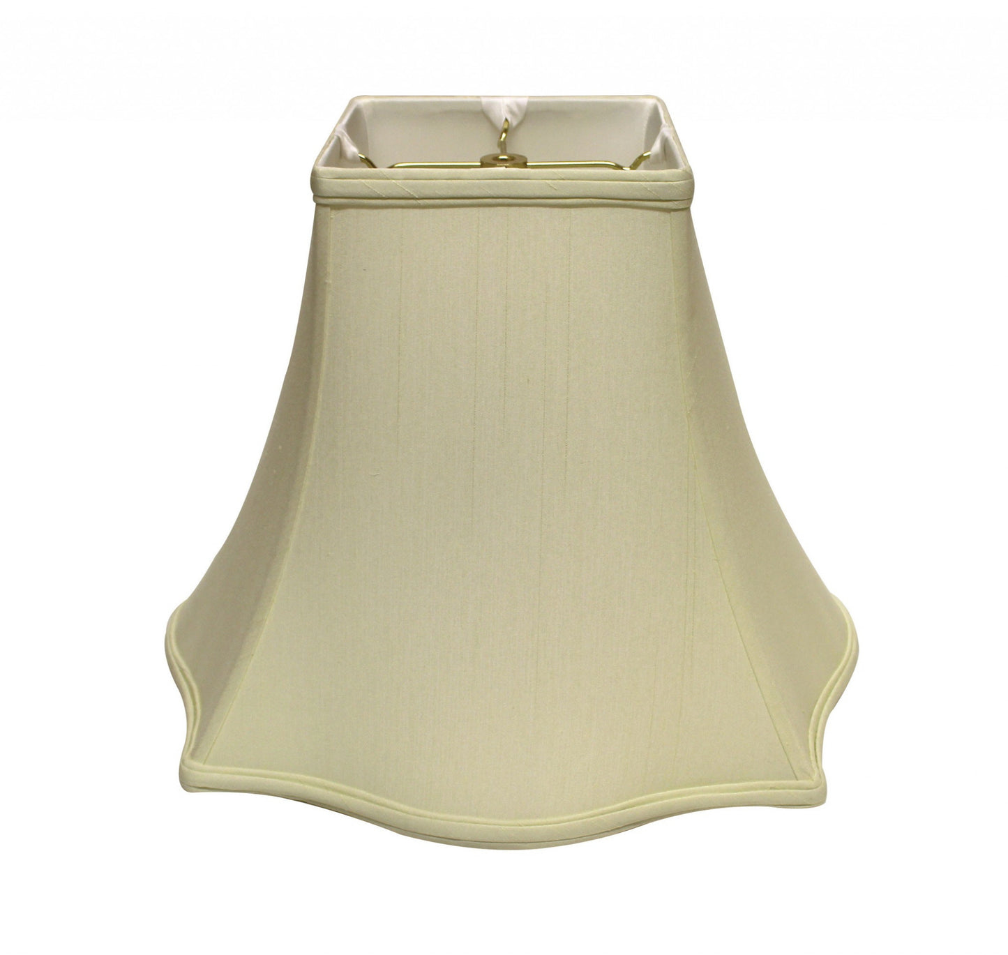 12" Ivory Premium Square Monay Shantung Lampshade