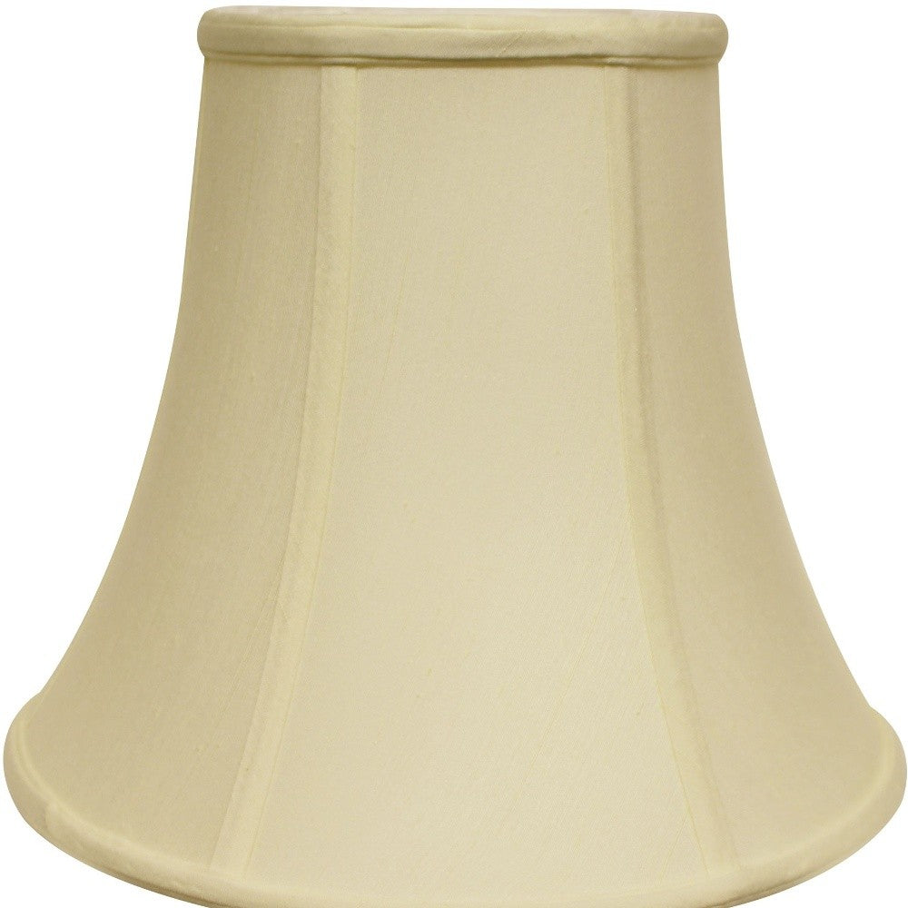 16" Ivory Premium Bell Monay Shantung Lampshade