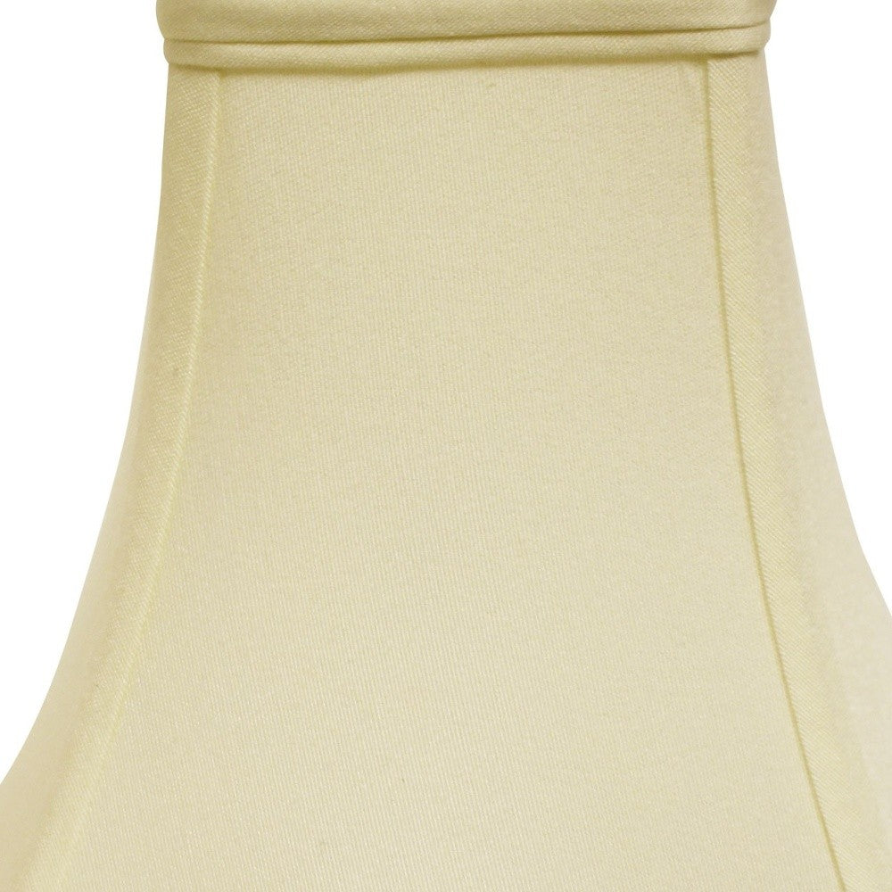 14" Ivory Premium Square No Slub Lampshade