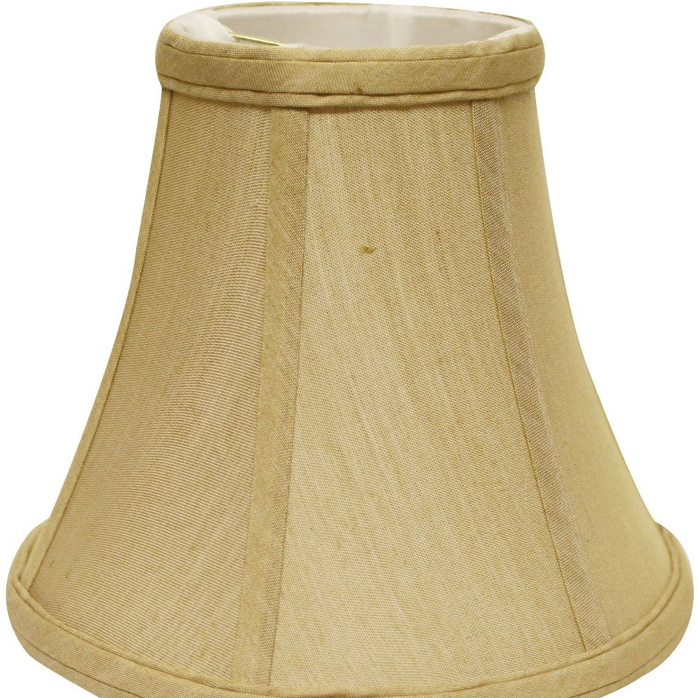 14" Pale Brown Premium Bell No Slub Lampshade