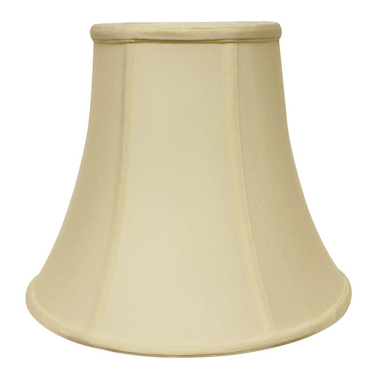 12" Ivory Premium Bell Monay Shantung Lampshade