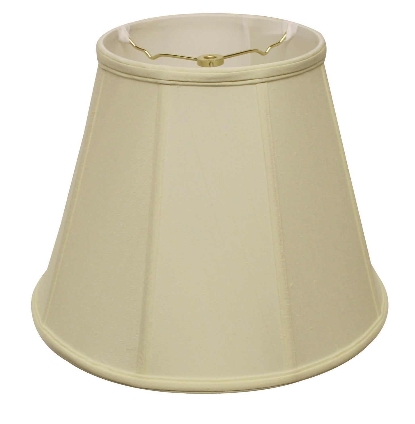 14" Ivory Slanted Empire Monay Shantung Lampshade