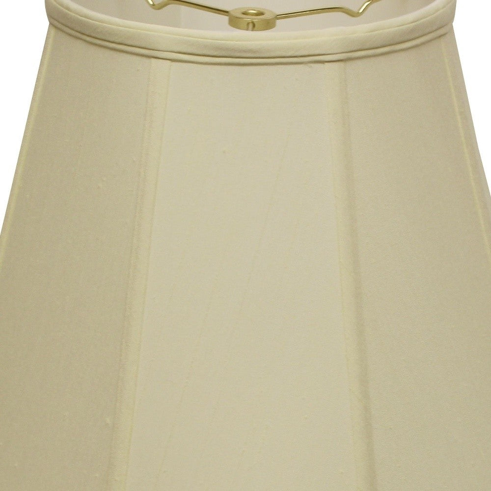 20" Ivory Slanted Empire Monay Shantung Lampshade