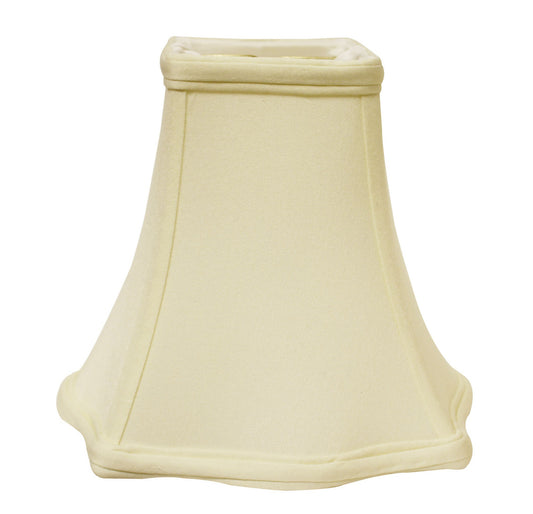 12" Ivory Premium Square No Slub Lampshade