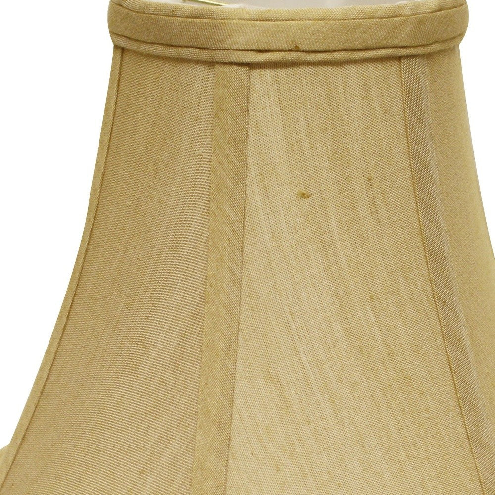 16" Pale Brown Premium Bell No Slub Lampshade