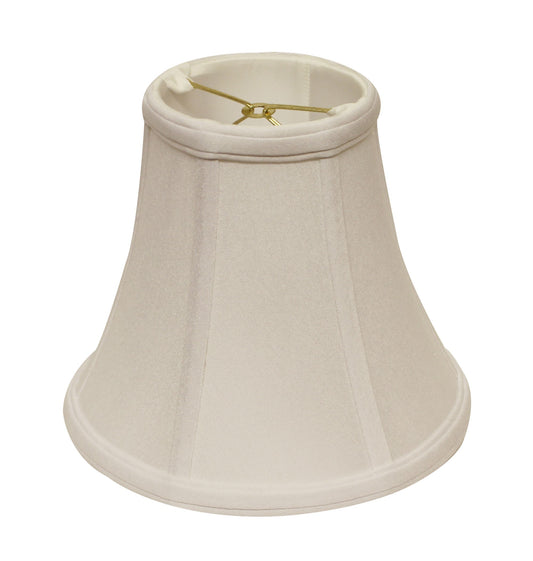 8" Snow Premium Bell No Slub Lampshade