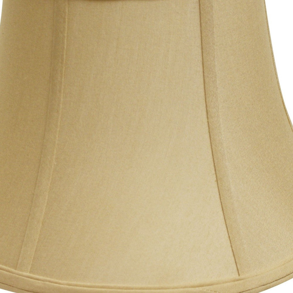 19" Pale Brown Drum No Slub Lampshade