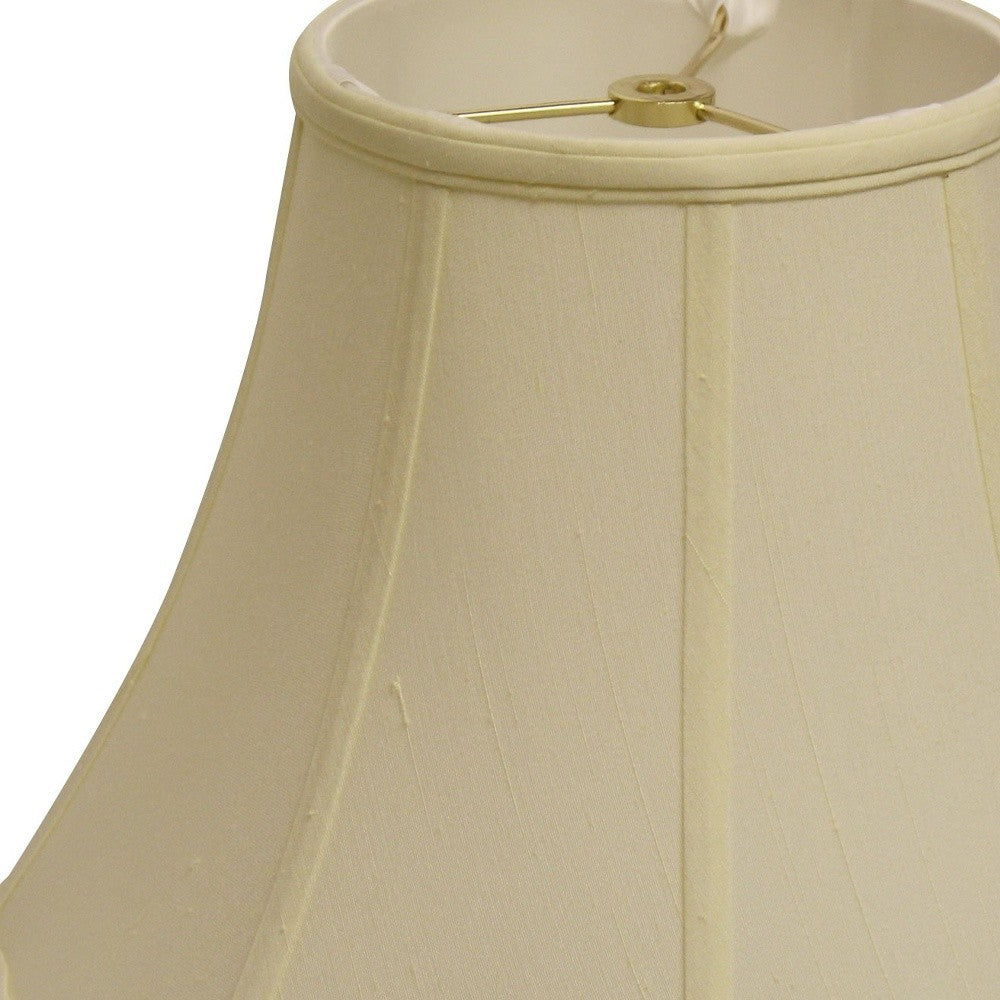 14" Ivory Octagon Monay Shantung Lampshade