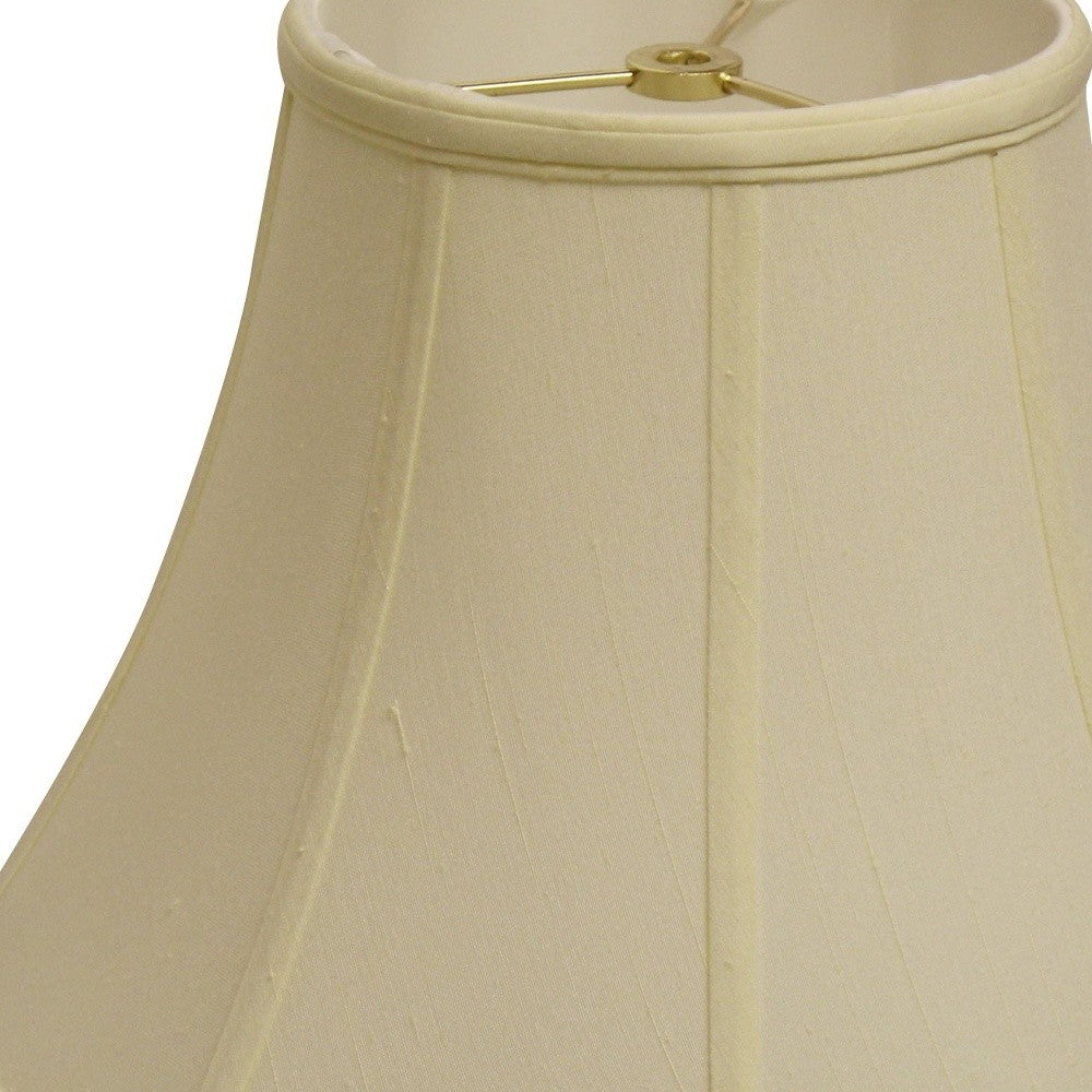 14" Ivory Octagon Monay Shantung Lampshade