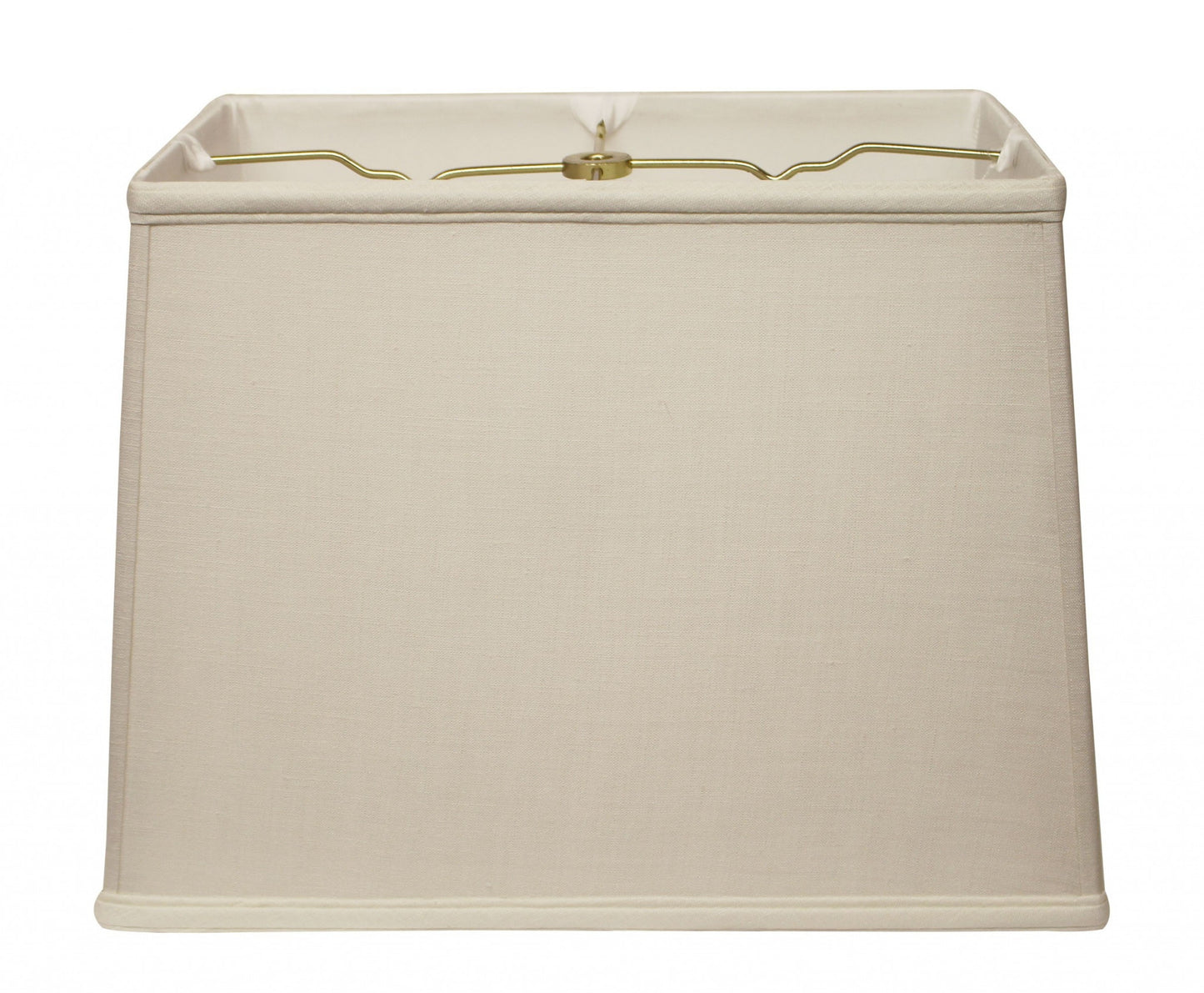 18" Off White Throwback Rectangle Linen Lampshade