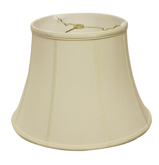 18" Ivory Altered Bell Monay Shantung Lampshade