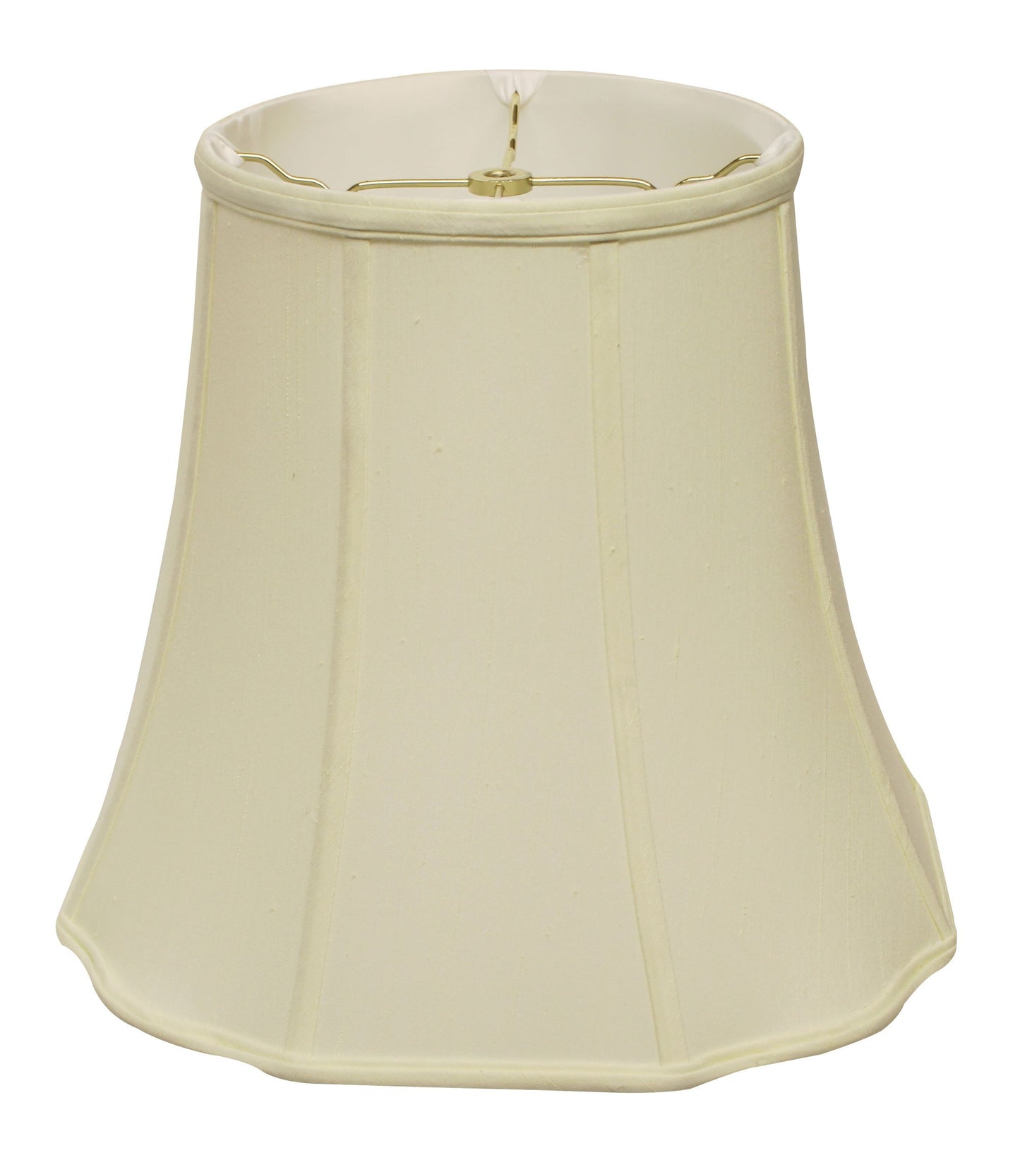 14" Ivory Premium Octagon Monay Shantung Lampshade