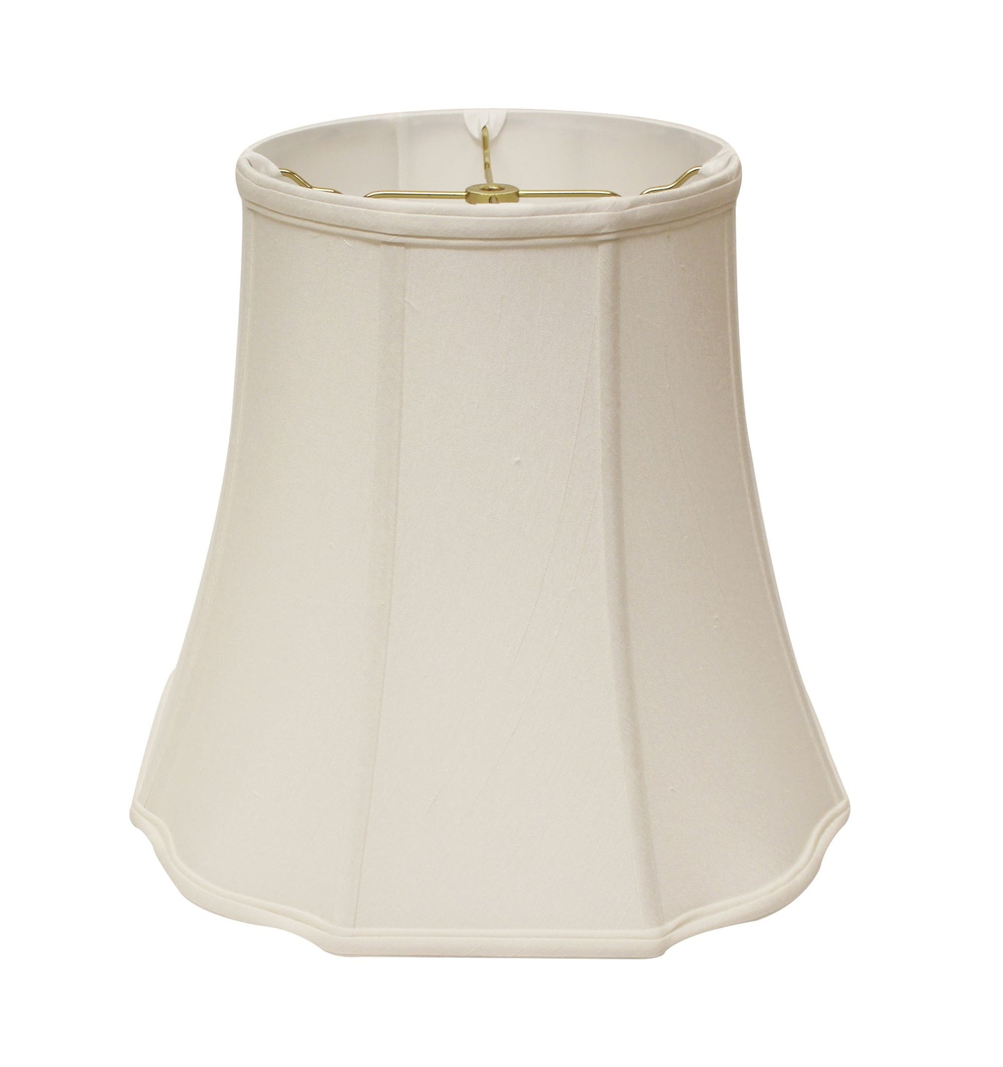 18" White Premium Octagon Monay Shantung Lampshade