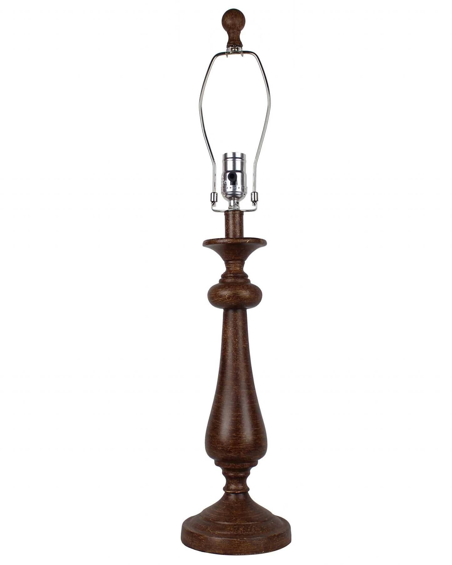 Brown Candlestick Ocean Postcard Table Lamp