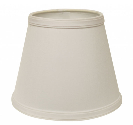 12" White Empire Hardback Slanted No Slub Lampshade