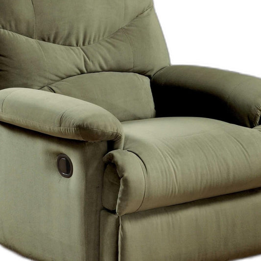 35" X 35" X 40" Sage Microfiber Recliner (Motion)