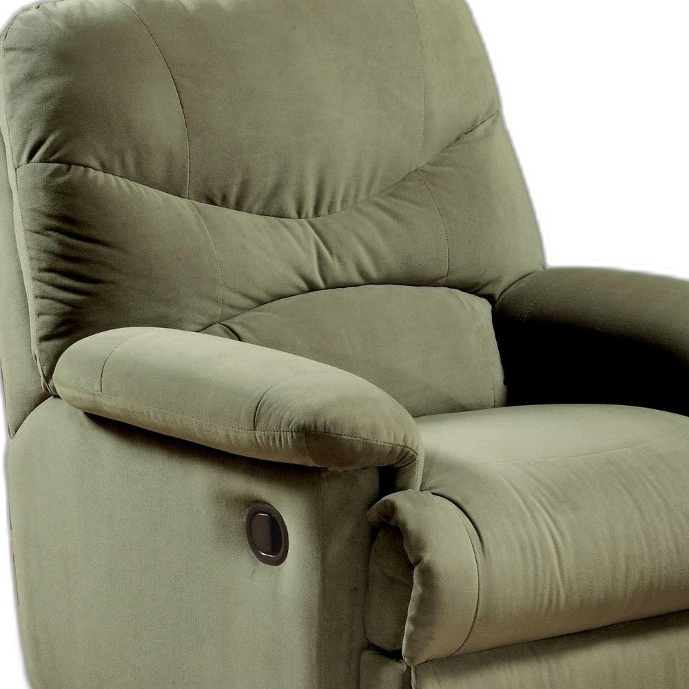 35" X 35" X 40" Sage Microfiber Recliner (Motion)