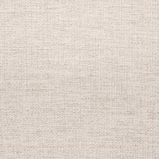 42" Cream And Wood Brown Linen Arm Chair