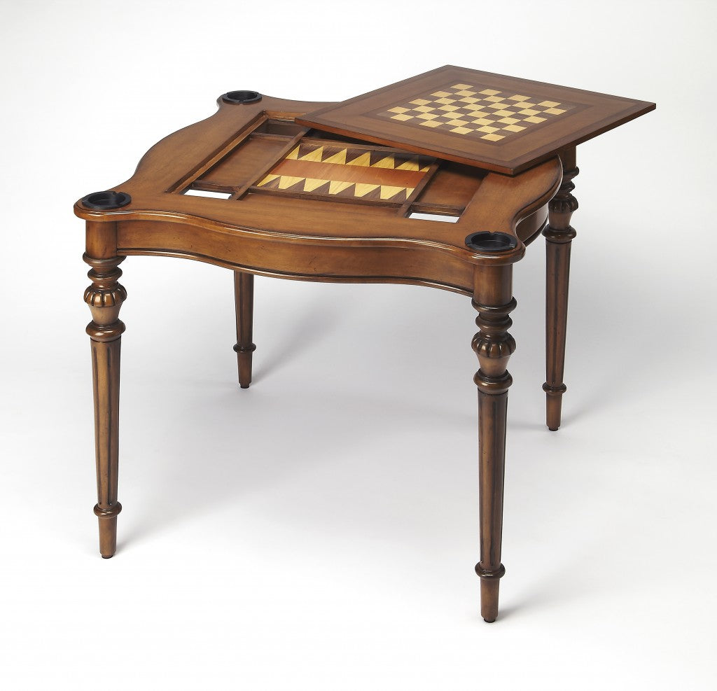 Antique Cherry Multi Game Table