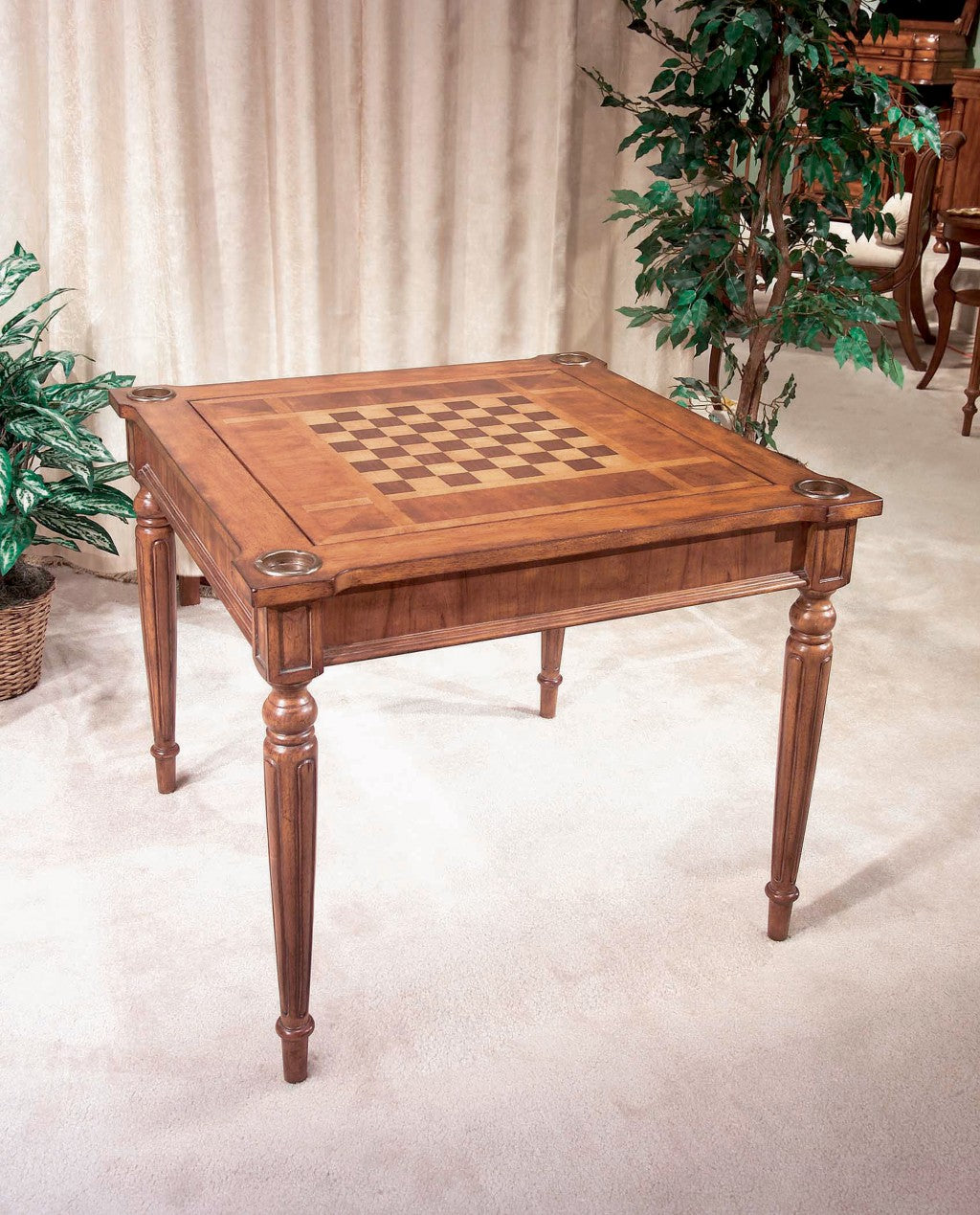 Antique Cherry Multi Game Table