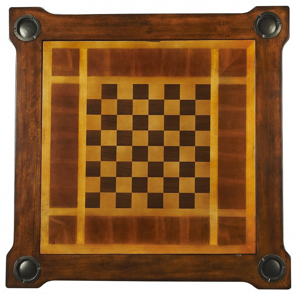 Antique Cherry Multi Game Table