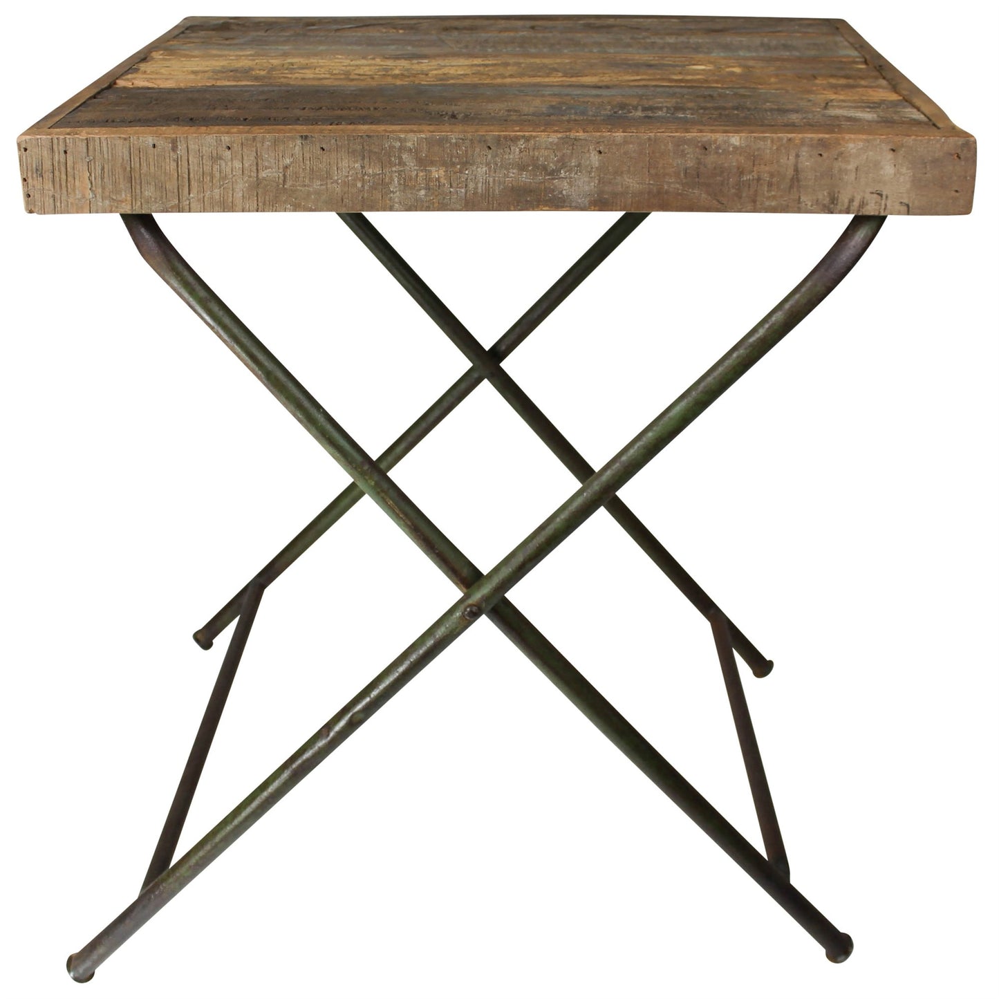 Reclaimed Wood Folding Table