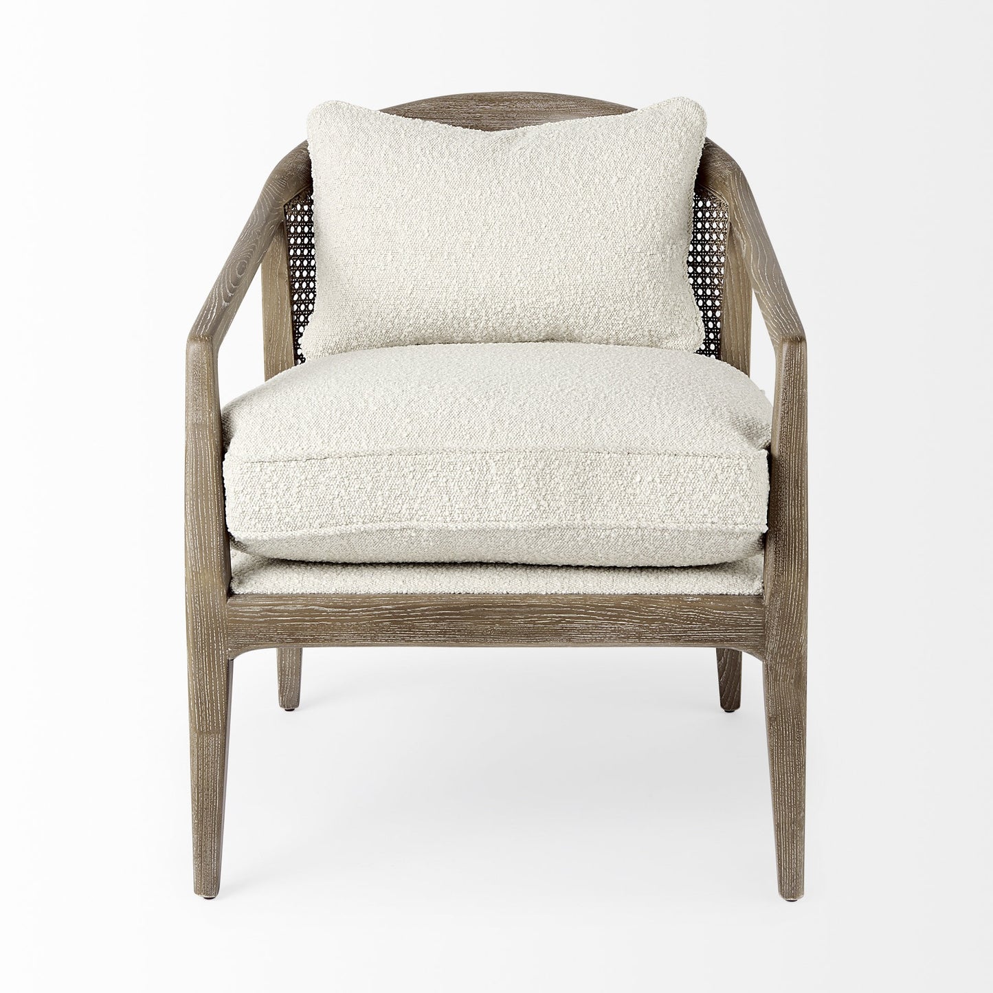Fusion Light Cane Back Arm Chair