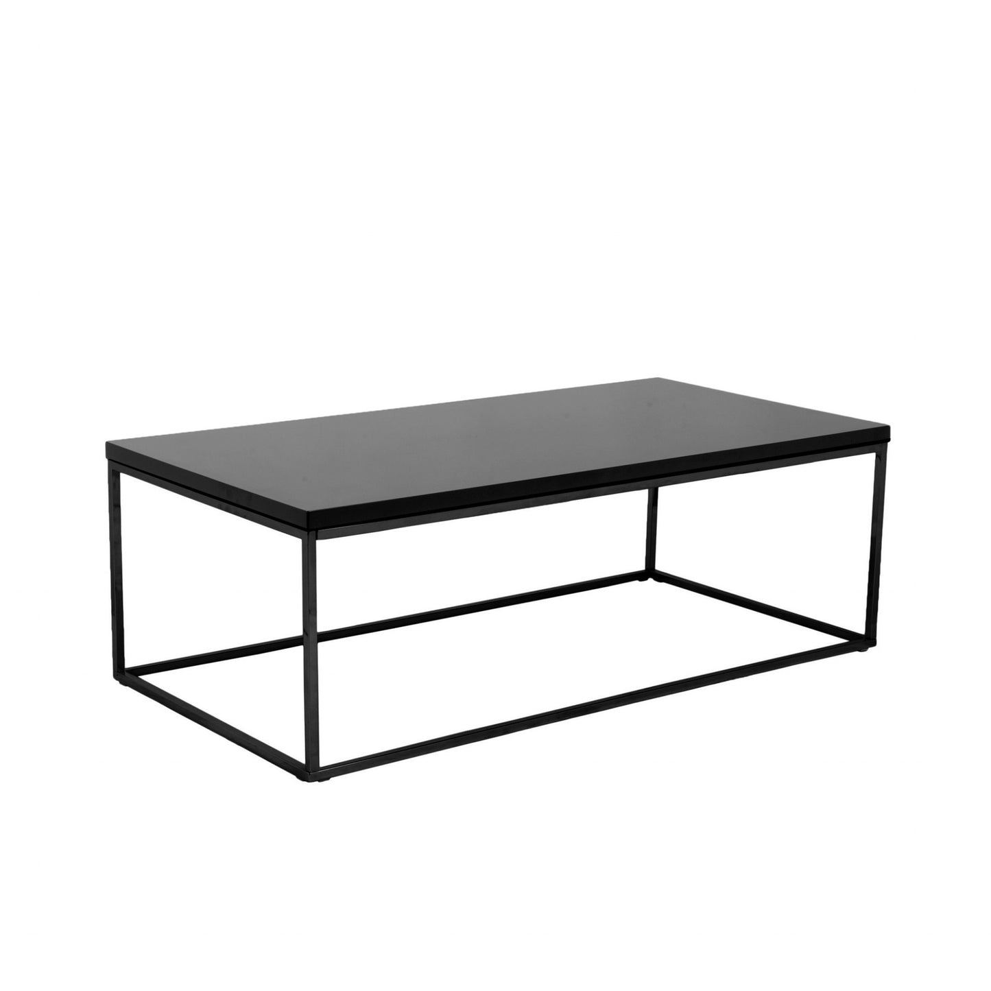 Black on Black High Gloss Coffee Table