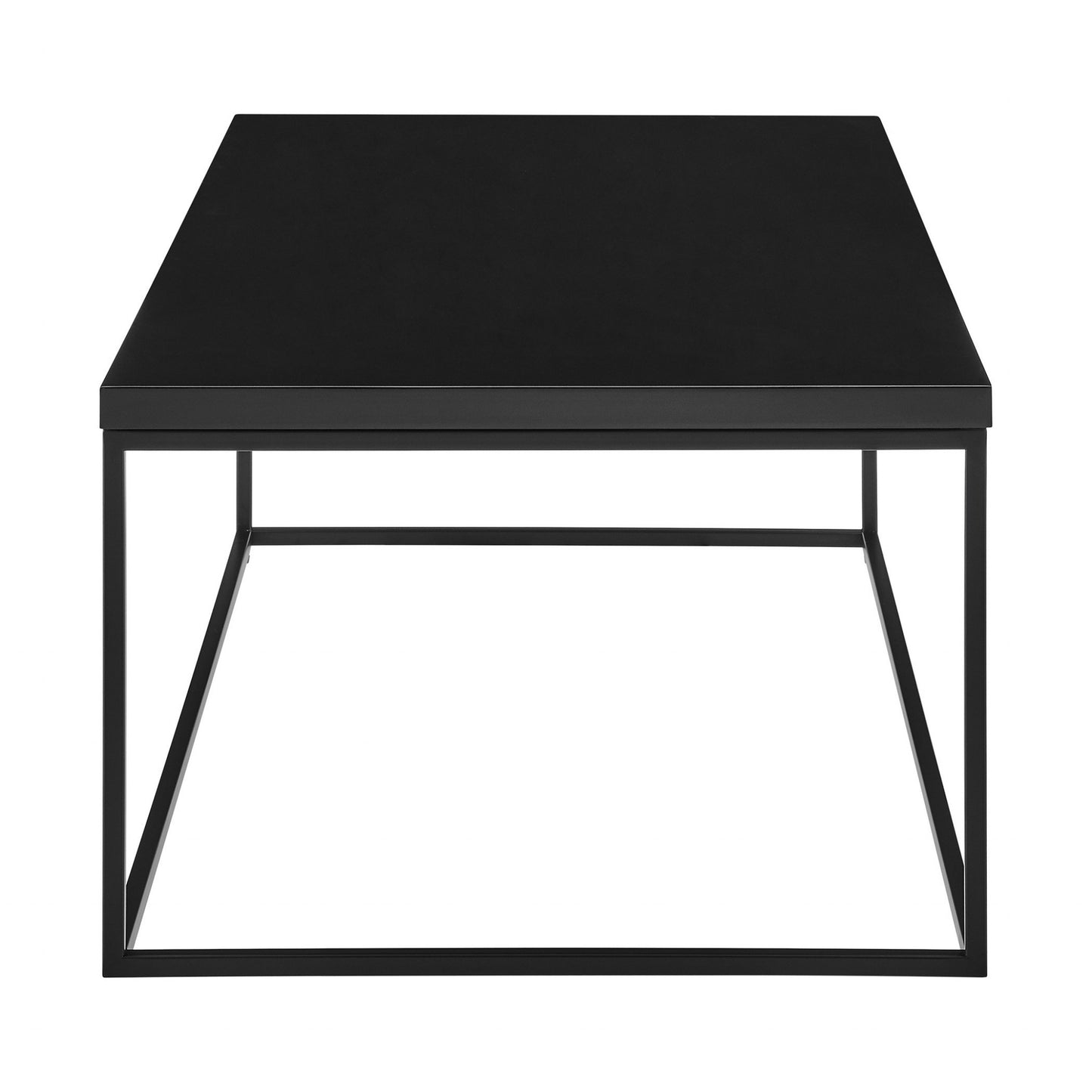 Black on Black High Gloss Coffee Table