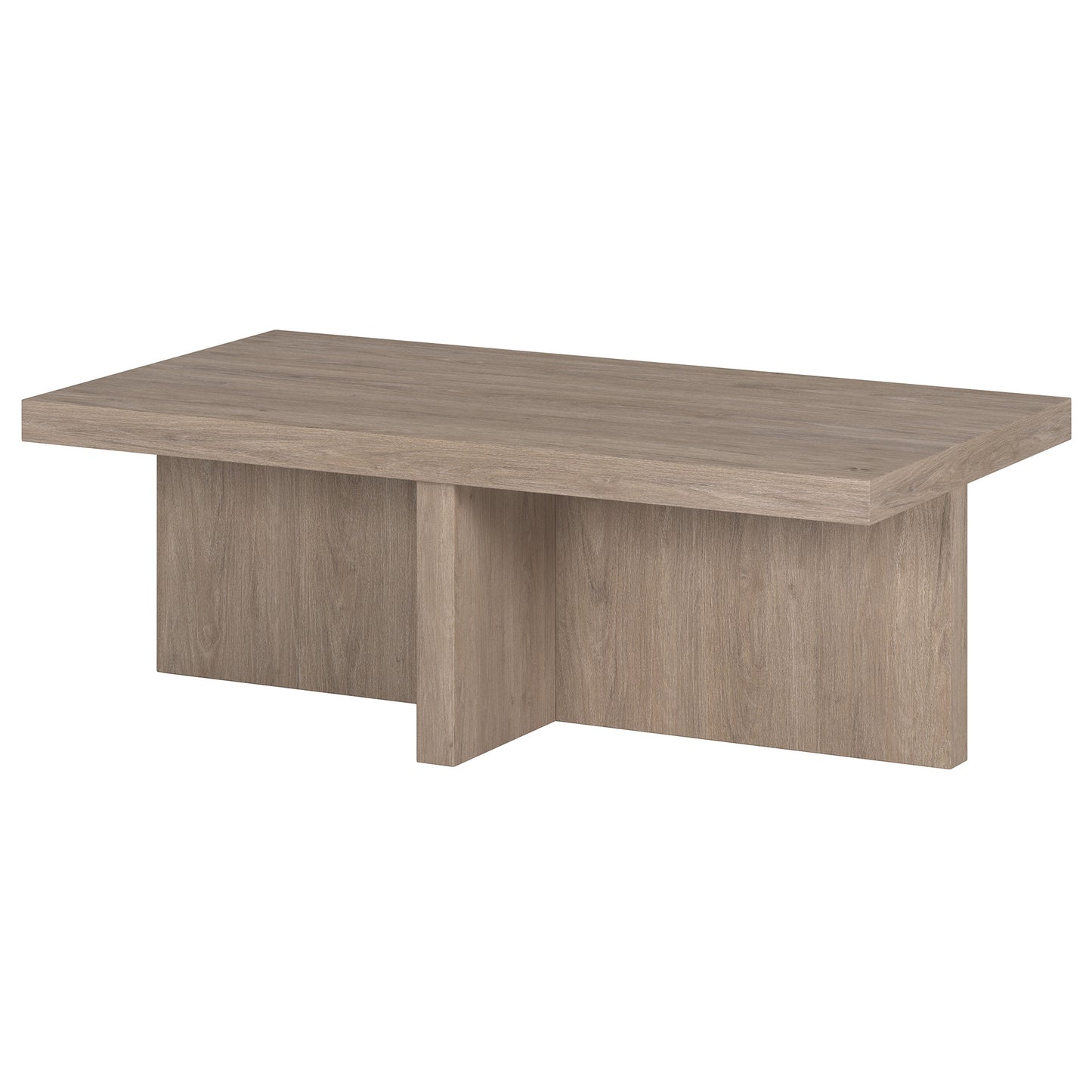 44" Gray Coffee Table