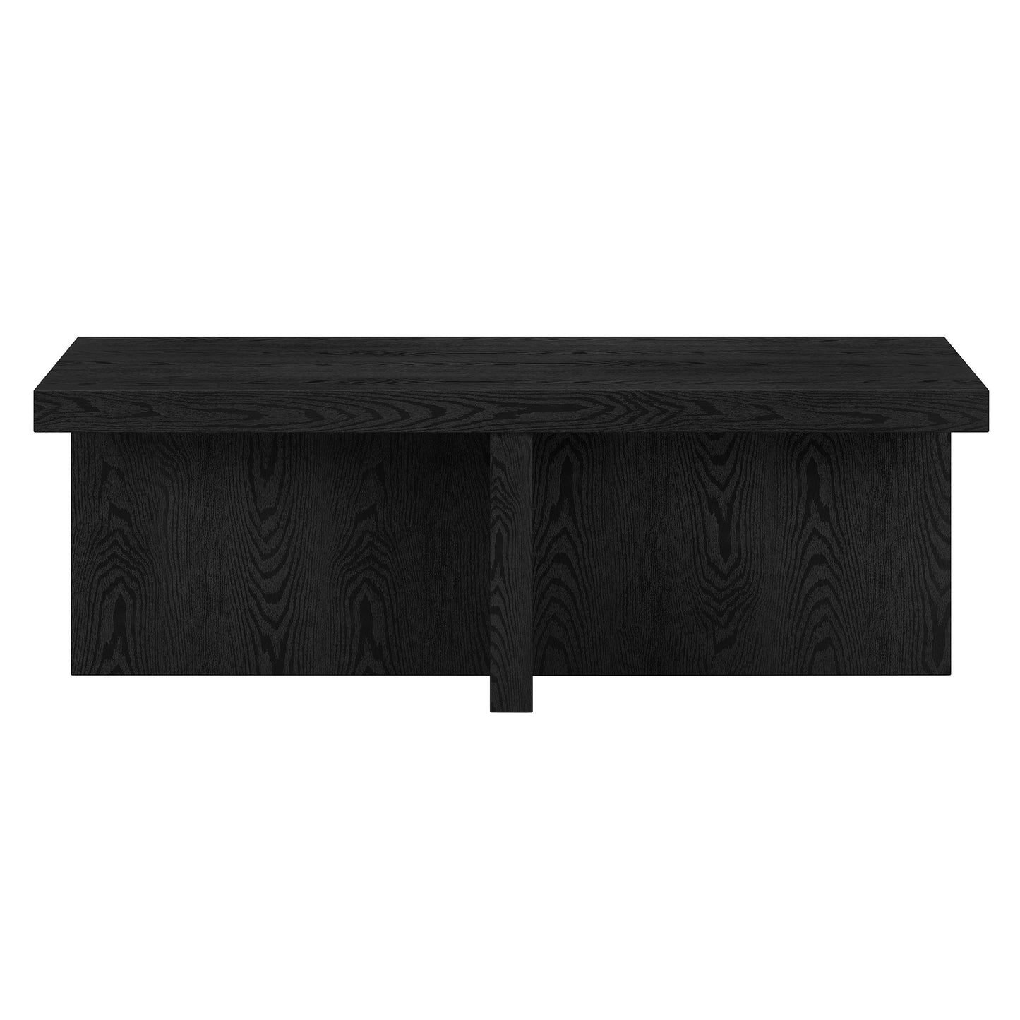 44" Black Coffee Table