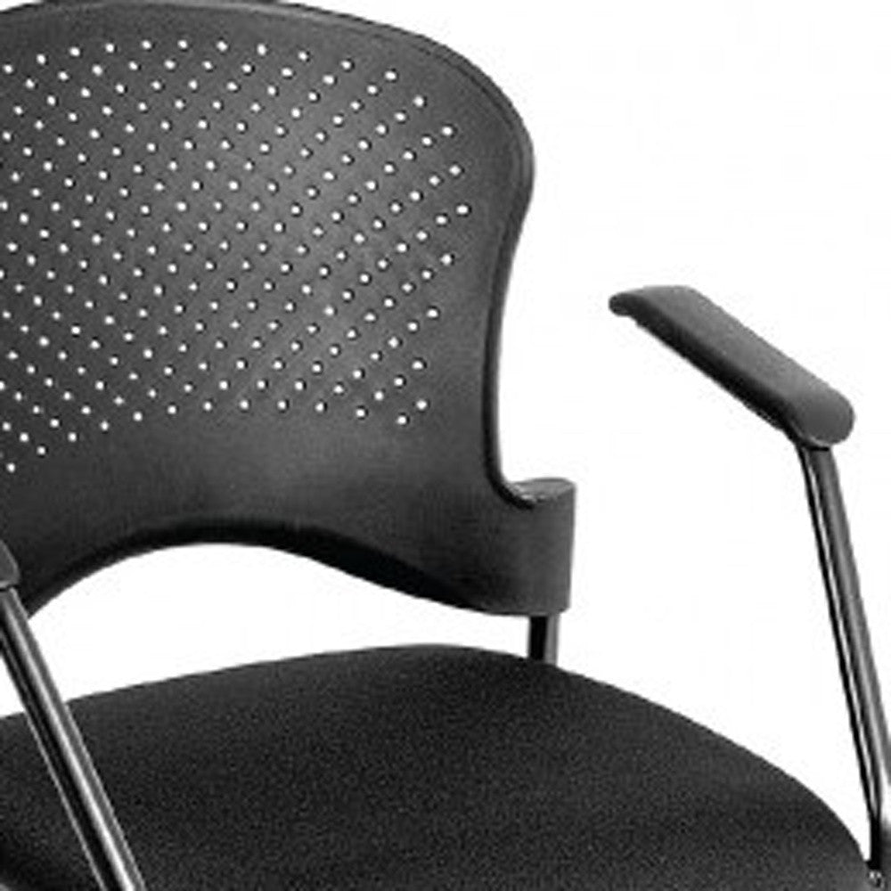 Black Plastic Office Chair