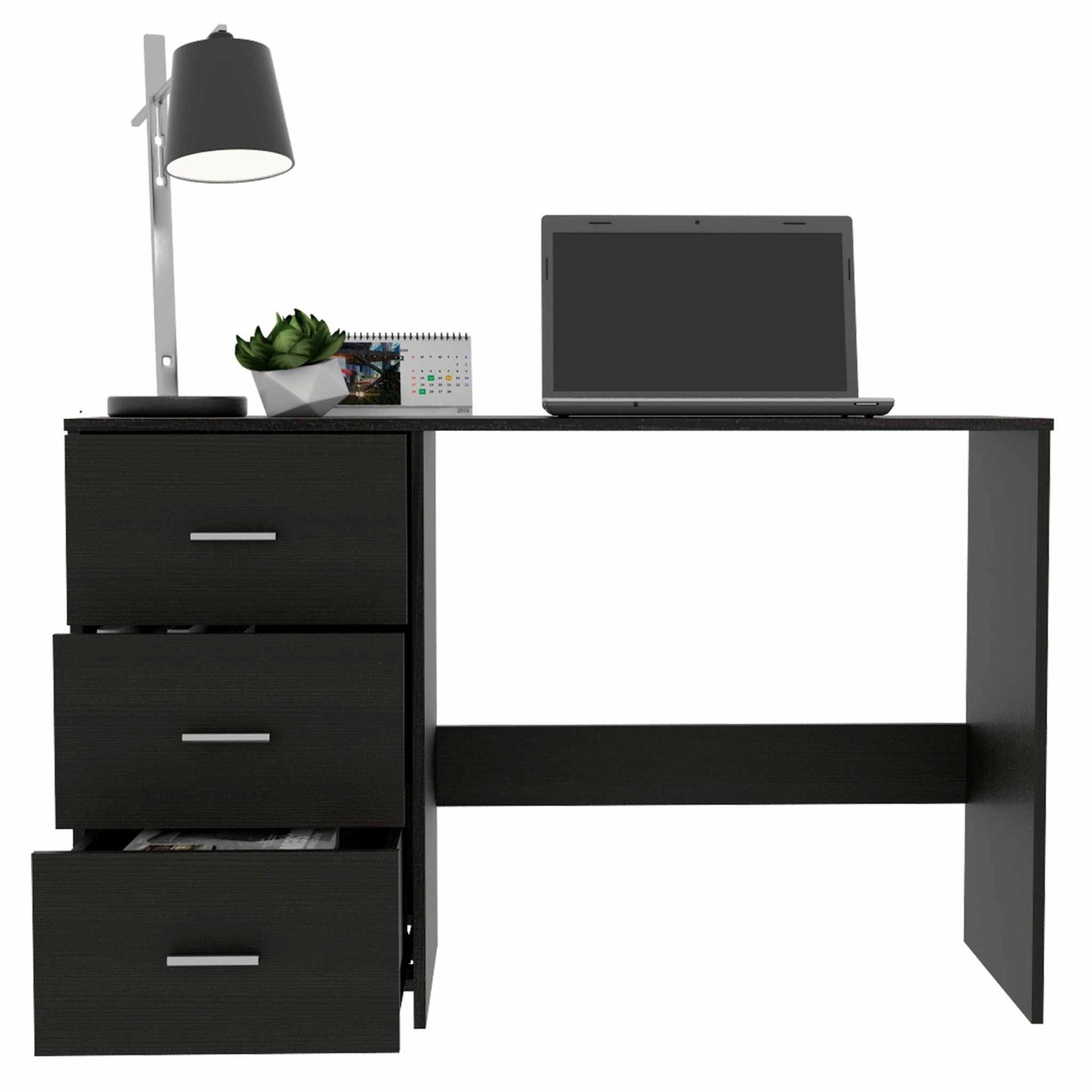 48" Black Computer Desk