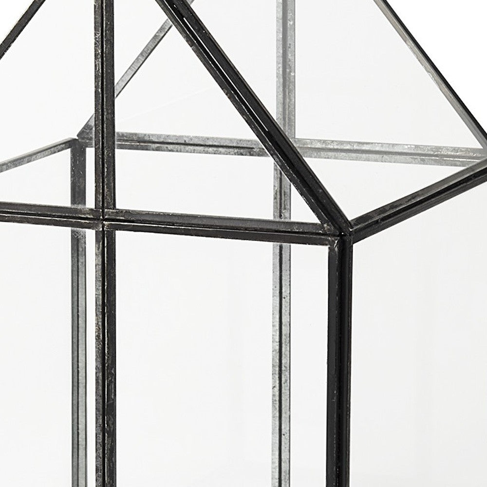 House Shaped Glass Terrarium