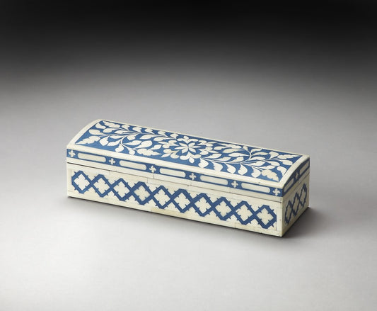 Blue Bone Inlay Storage Box