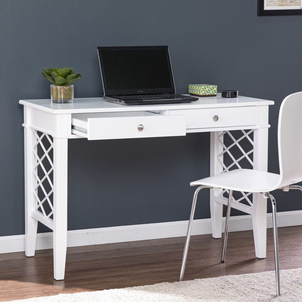 White Writing Desk