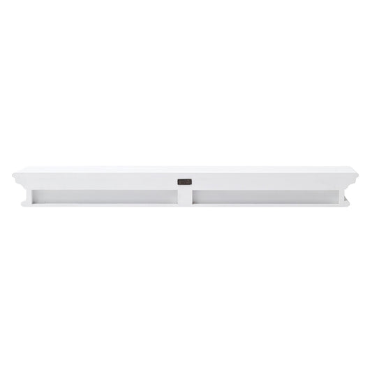 47" Classic White XL Floating Wall Shelf