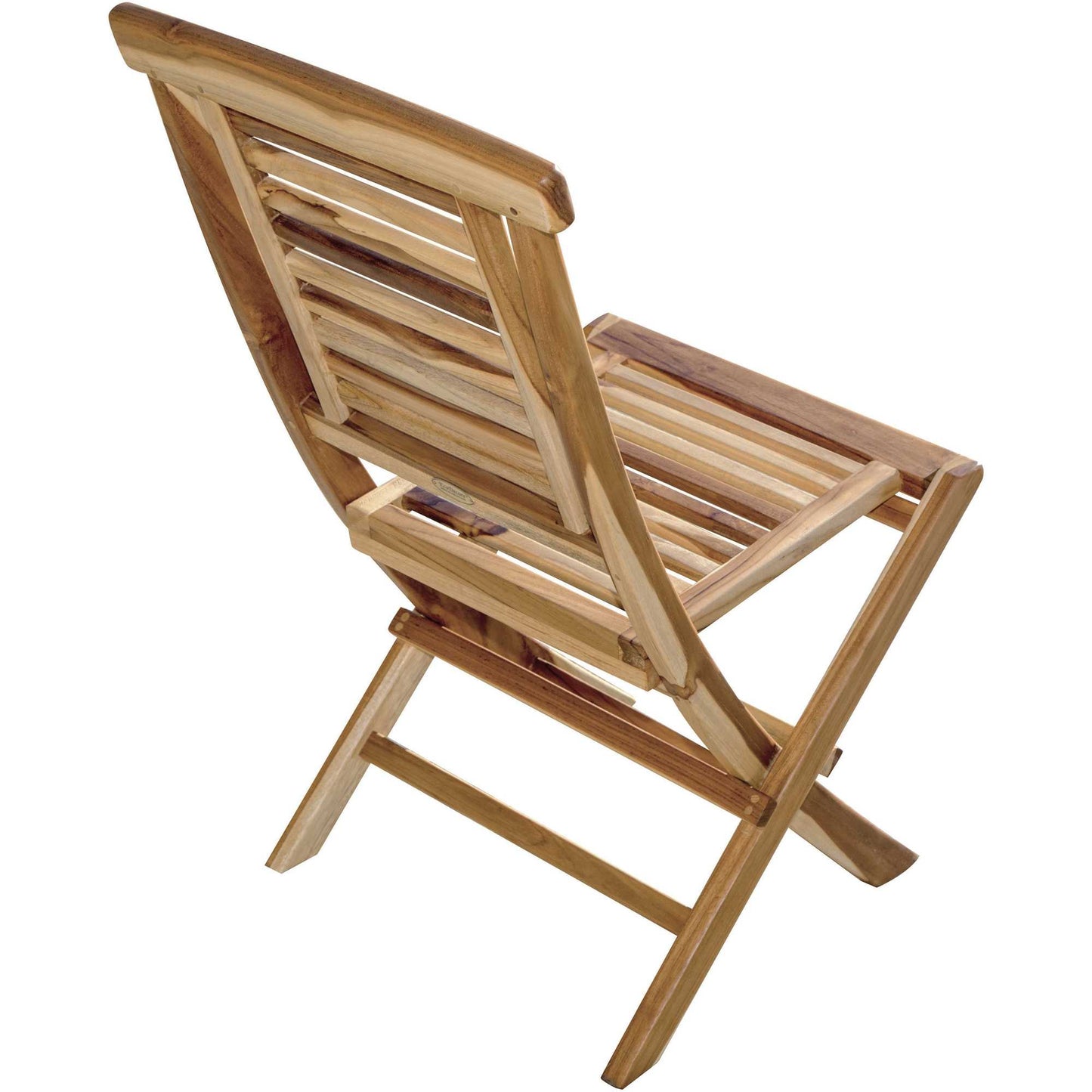 23" Natural Solid Wood Dining Chair