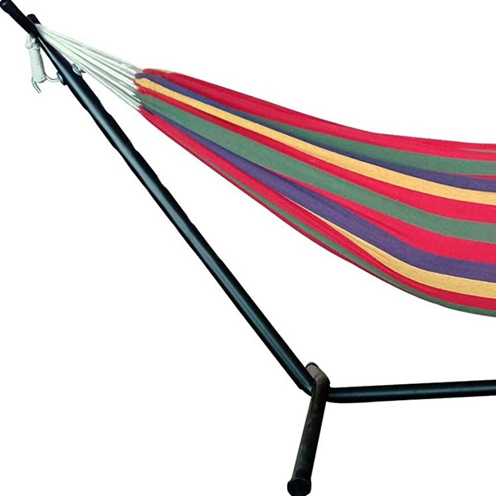 Regatta Stripe Classic 2 Person Hammock With Stand