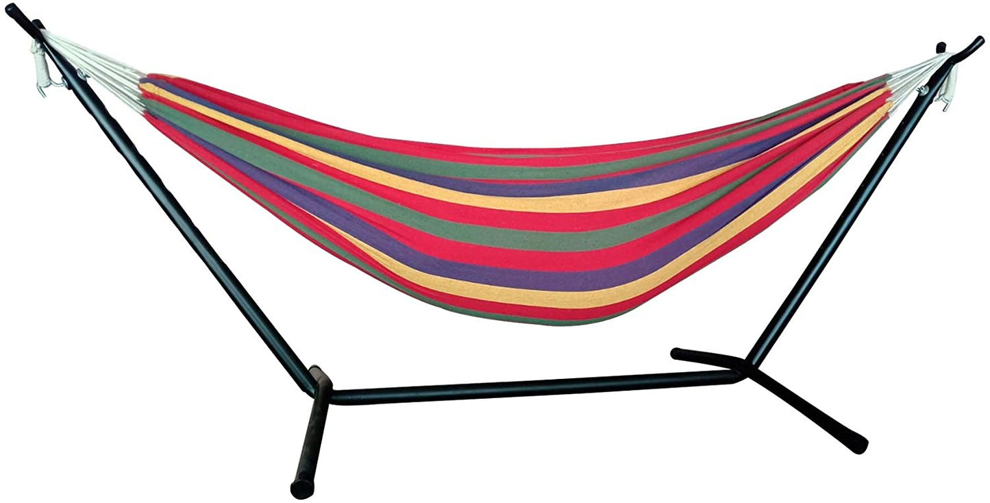 Regatta Stripe Classic 2 Person Hammock With Stand