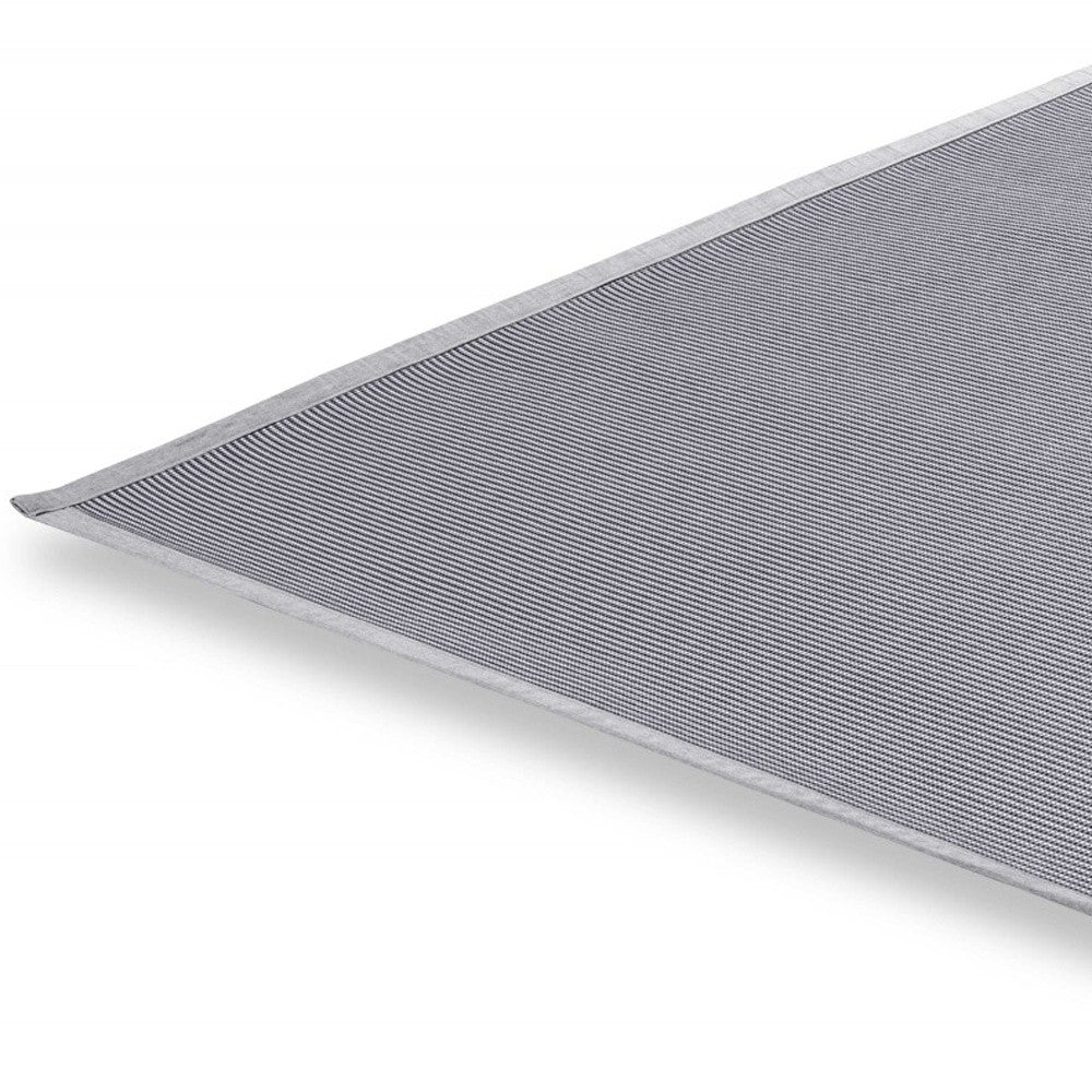 59 X 55 Light Gray Sunbrella Indoor Outdoor Small Rug