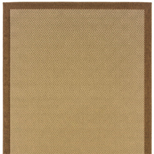 Beige Indoor Outdoor Area Rug