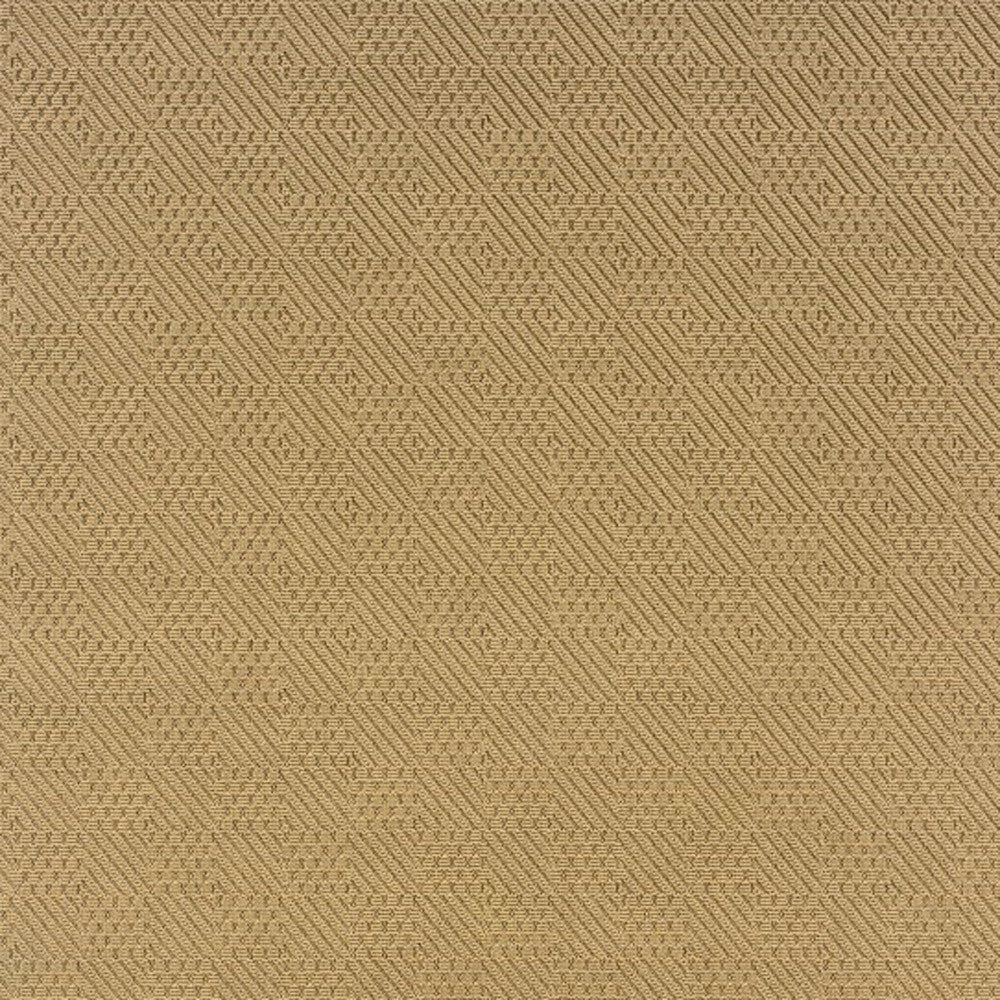 7' x 10' Beige Indoor Outdoor Area Rug