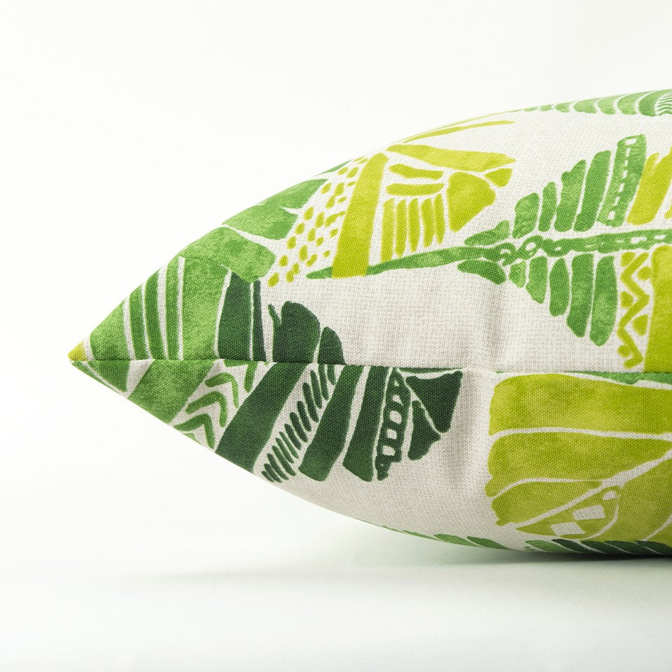 Set of Two 22" X 22" Lime Green Indoor Outdoor Throw Pillow Cover & Insert