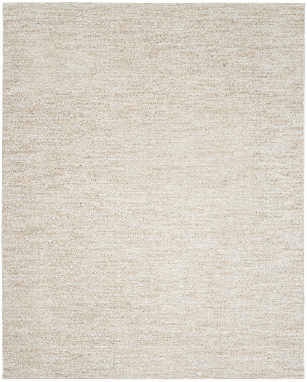 7' X 10' Ivory And Beige Non Skid Indoor Outdoor Area Rug