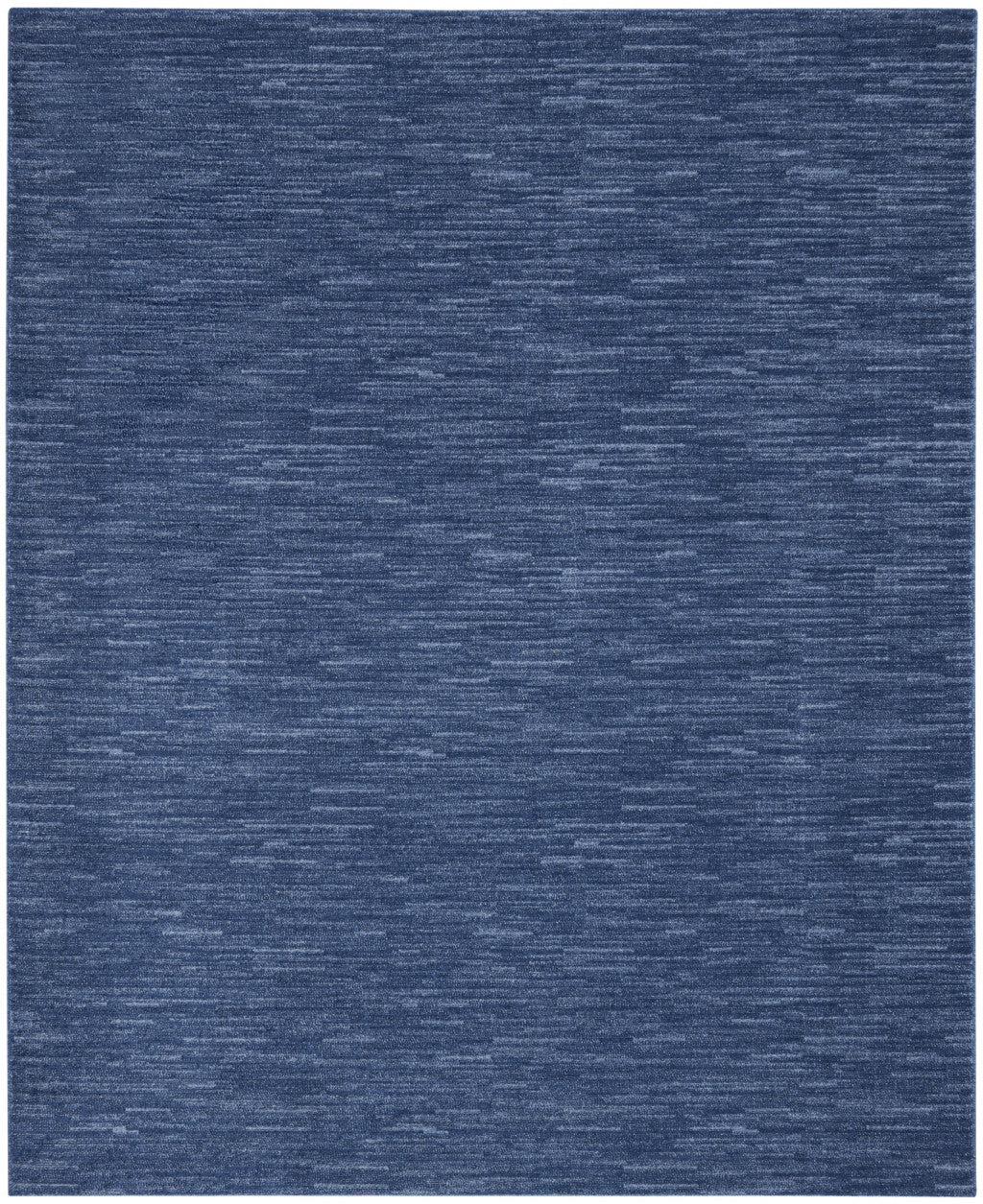 10' X 14' Navy Blue Non Skid Indoor Outdoor Area Rug