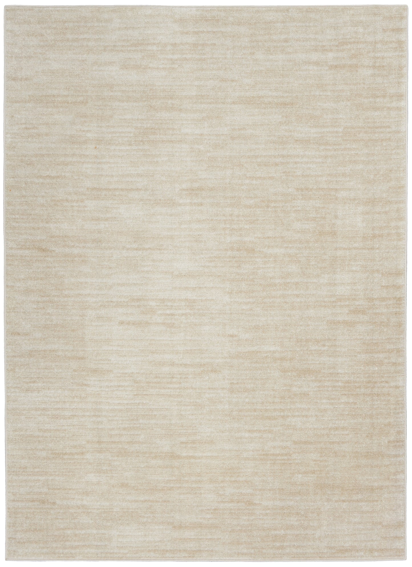 6' X 9' Ivory And Beige Non Skid Indoor Outdoor Area Rug