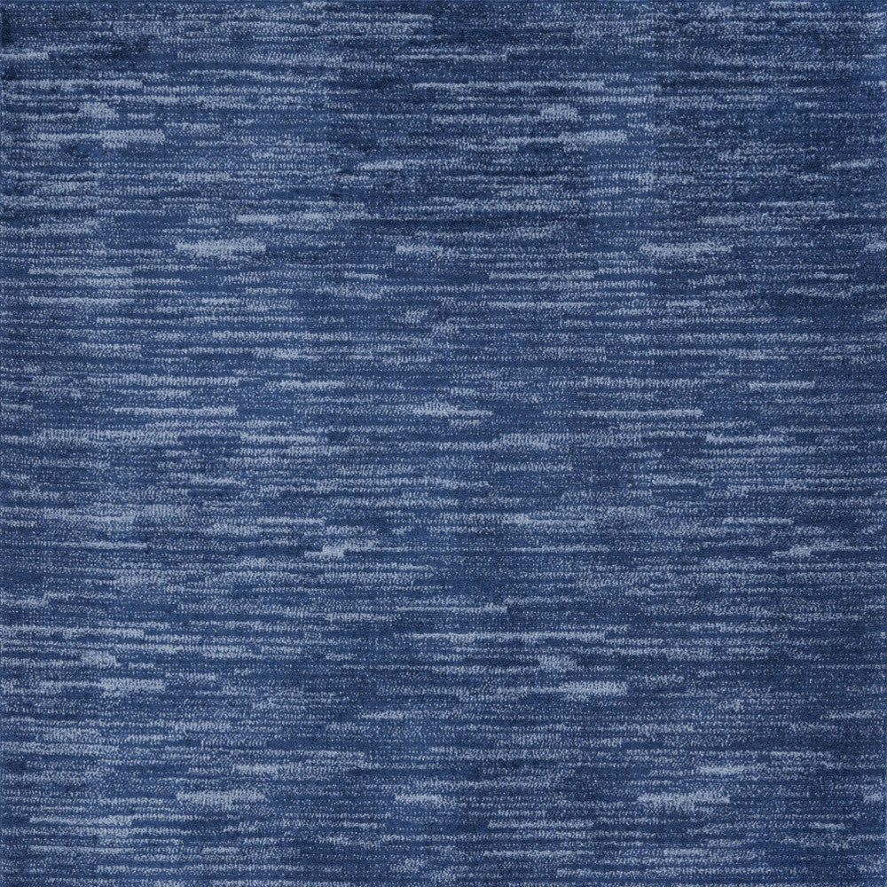 4' X 6' Navy Blue Non Skid Indoor Outdoor Area Rug